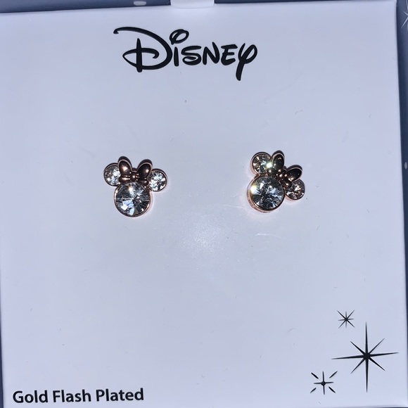 Disney Minnie Mouse earrings. New